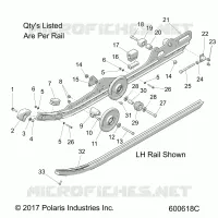SUSPENSION, RAIL MOUNTING
