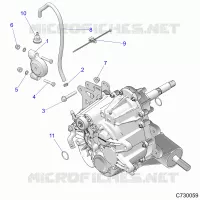 DRIVE TRAIN, MAIN GEARCASE MOUNTING