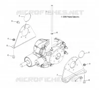 GEARCASE, MOUNTING, REAR (BUILT BEFORE 1/15/07)