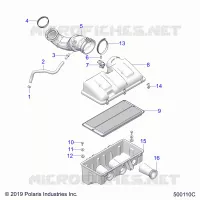 ENGINE, AIR INTAKE
