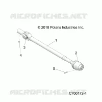DRIVE TRAIN, FRONT PROP SHAFT