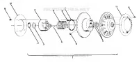 DRIVEN CLUTCH SPORT, TRAIL, 400 AND 600 (4912701270010A)