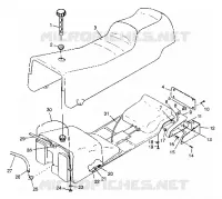 SEAT   GAS TANK