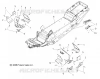 CHASSIS, ASM. AND FOOTRESTS