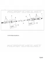 DRIVE TRAIN, REAR HALF SHAFT
