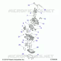 CRANKCASE AND CRANKSHAFT