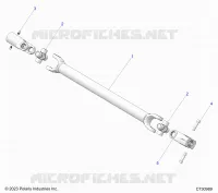 DRIVE TRAIN, FRONT PROP SHAFT