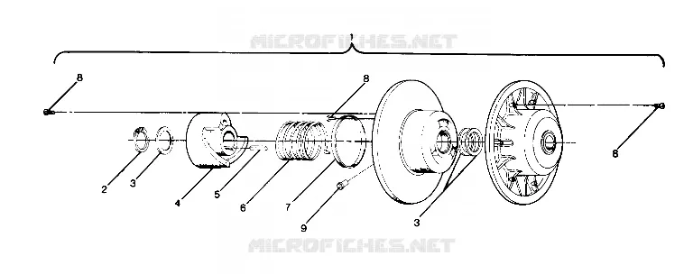 DRIVEN CLUTCH SPORT AND SPORT GT (4915451545020A)