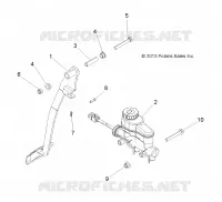 BRAKES, PEDAL AND MASTER CYLINDER