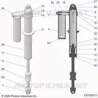 REAR SUSPENSION SHOCK INTERNALS