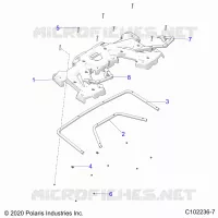 REAR BODYWORK RACK AND HAND GRIPS