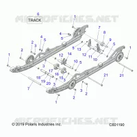 REAR SUSPENSION AND TRACK