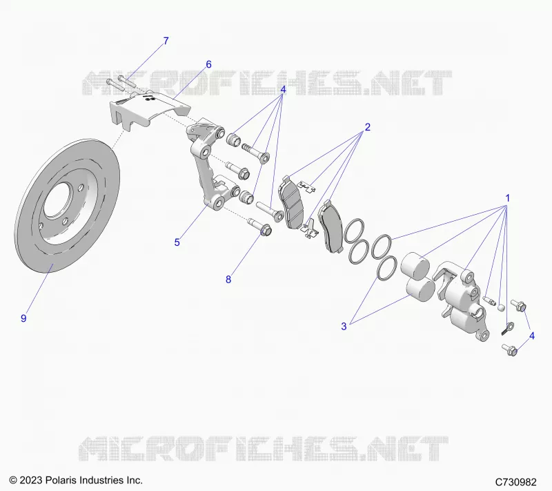 FRONT BRAKE CALIPER