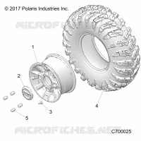 WHEELS, FRONT
