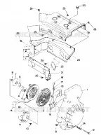 BLOWER HOUSING AND RECOIL STARTER TRAIL (4916831683029A)