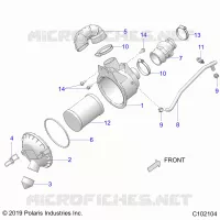 ENGINE, AIR INTAKE