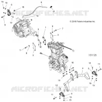 ENGINE, ENGINE AND TRANSMISSION MOUNTING