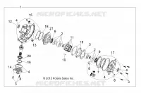 DRIVE TRAIN, FRONT GEARCASE INTERNALS