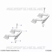 REAR BODYWORK RACK, HANDGRIPS