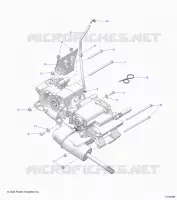 DRIVE TRAIN, MAIN GEARCASE MOUNTING