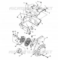 BLOWER HOUSING   RECOIL STARTER TRAIL RMK 0980961 (4942214221C007)