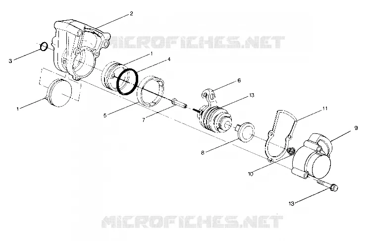 BRAKE CALIPER ASSEMBLY (4913501350030A)