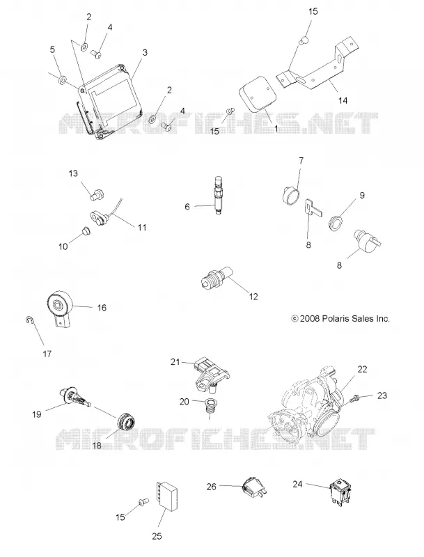 SWITCHES AND SENSORS AND ECM