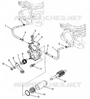 OIL PUMP ASSEMBLY SUPER SPORT 0940743 (4927742774032A)