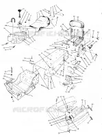CHASSIS AND SEAT TRAIL DELUXE UPDATED 10/88 (4915441544003A)