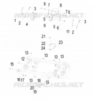 CHASSIS, SWING ARM