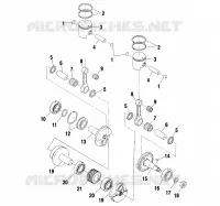 PISTON   CRANKSHAFT