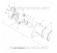 BRAKES, BRAKE FRONT BRAKE CALIPER
