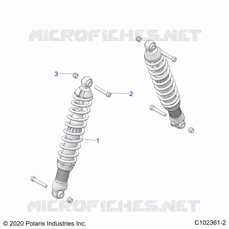 REAR SUSPENSION SHOCK