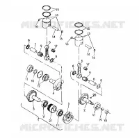PISTON   CRANKSHAFT 500 SPX (4922552255037A)
