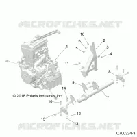 ENGINE, MOUNTING
