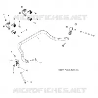 SUSPENSION, REAR STRUT STABILIZER