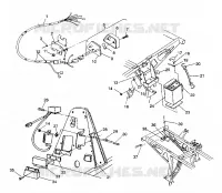 ELECTRICAL/TAILLIGHT ASSEMBLY SPORTSMAN 4X4 / W938039 (4926382638032A)