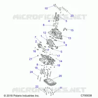 ENGINE, CRANKCASE AND CRANKSHAFT