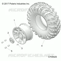 WHEELS, FRONT
