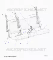 SEAT BELT AND MOUNTING