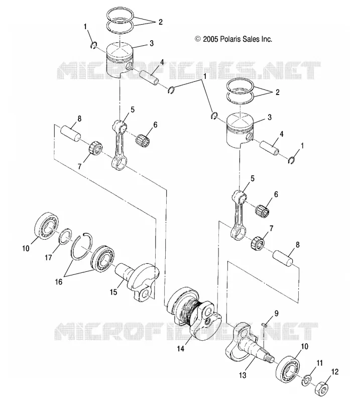 PISTON   CRANKSHAFT