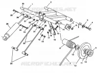 REAR TORQUE ARM STORM E940782 AND STORM SKS E940582 (49274427440024)