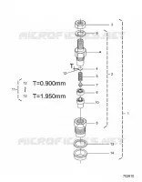 ENGINE, NOZZLE HOLDER (COMPONENT PARTS)