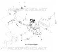 BRAKES, PEDAL AND MASTER CYLINDER