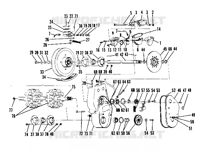 BRAKE   CHAINCASE (4909500950015A)