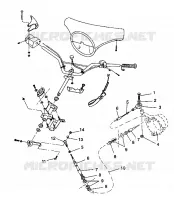 STEERING ASSEMBLY SL 750 / B934070 (4924752475010A)