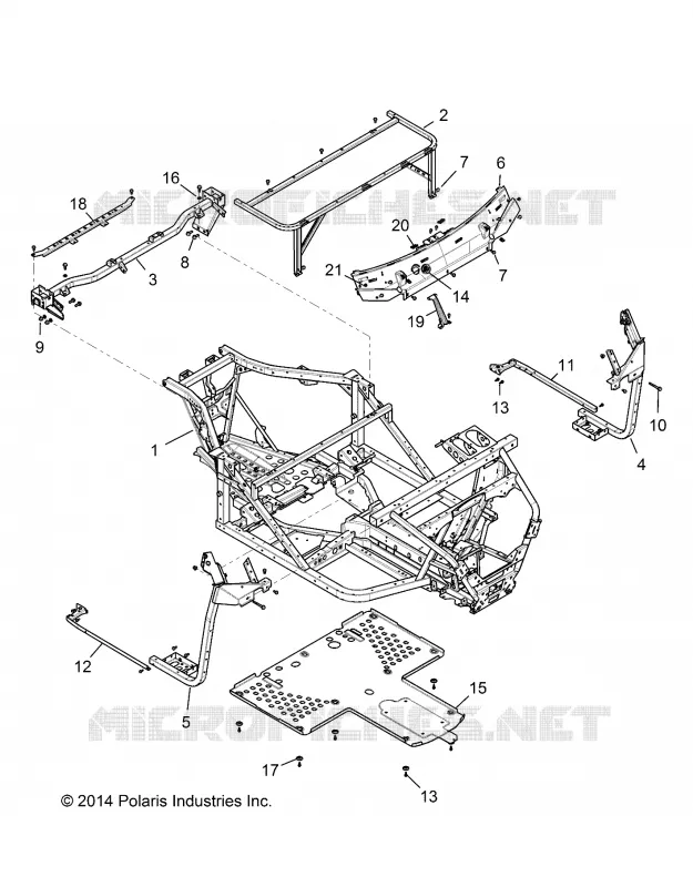 CHASSIS, MAIN FRAME