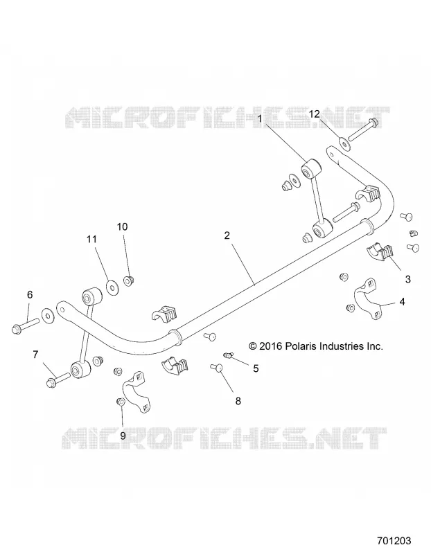 STABILIZER BAR, REAR
