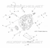 DRIVE TRAIN, MAIN GEARCASE MOUNTING