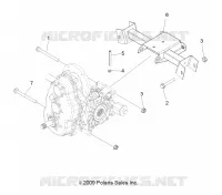 DRIVE TRAIN, MAIN GEARCASE MOUNTING